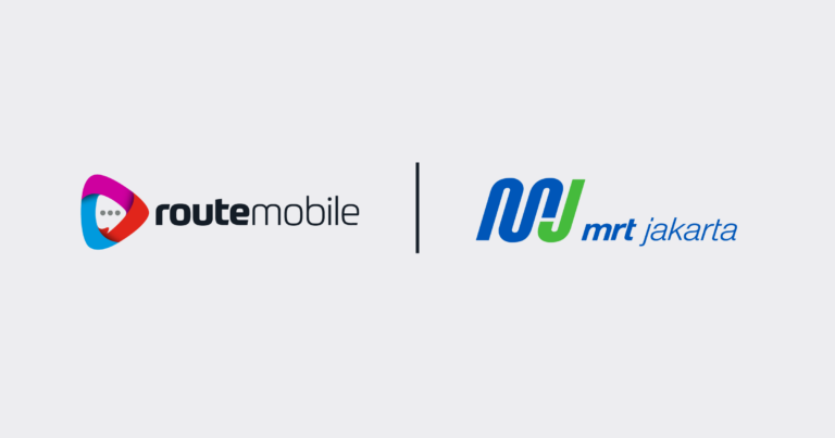 Route Mobile Partners with PT MRT Jakarta to launch first-of-its-kind WhatsApp ticketing via vending machines and Email