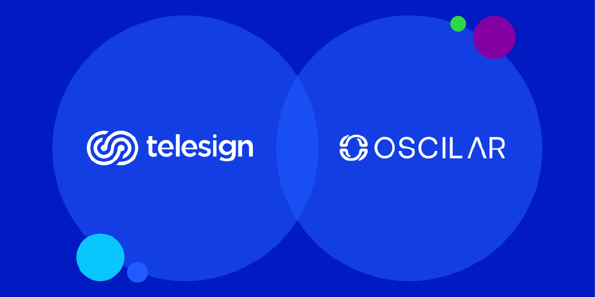 Oscilar and Telesign Announce Strategic Partnership to Enhance Digital Identity Verification and Fraud Prevention