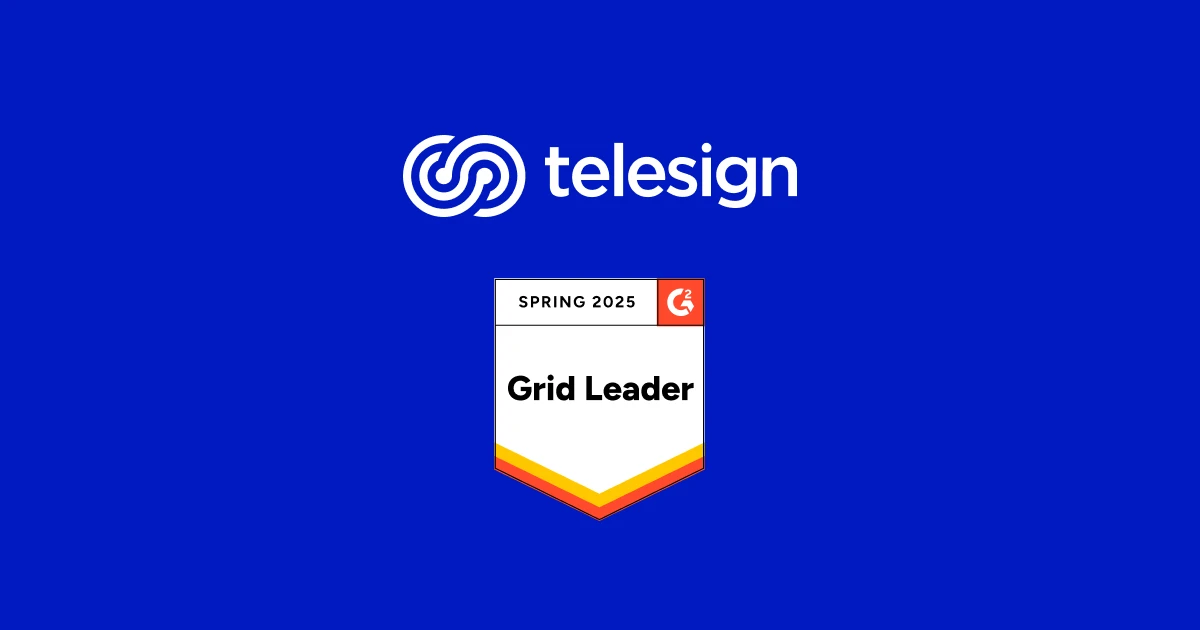 Telesign – a Proximus Global Company – Named as a G2 Spring 2025 Leader in Authentication and Phone Verification