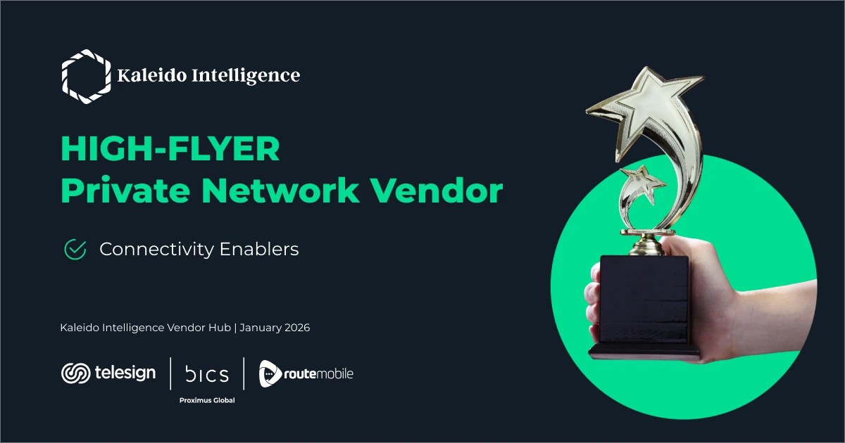 Proximus Global recognized as a “High Flyer” in Kaleido Intelligence’s Private Network Vendor Hub assessment