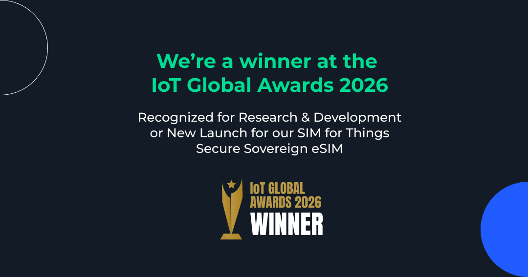 Proximus Global’s SIM for Things eSIM wins IoT Global Award 