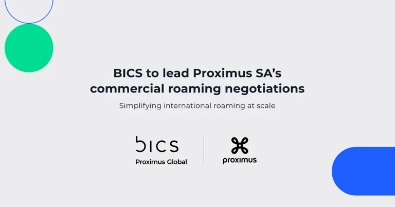 Proximus SA entrusts BICS to manage its international roaming negotiations
